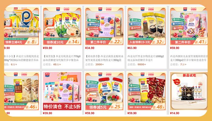 Một số link mua ngũ cốc Trung Quốc giá rẻ, chất lượng